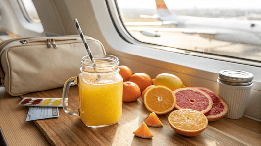 vitamin c energy shots while traveling